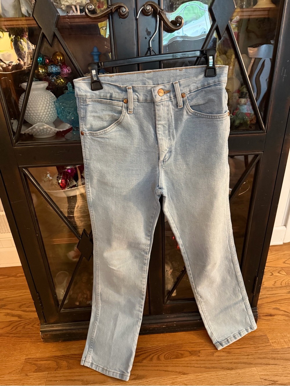 Wrangler Light Blue Women's Straight Leg Jeans